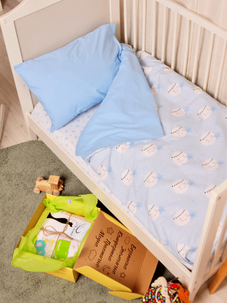 Комплект постельного белья из органического хлопка для младенцев «Король Лев»